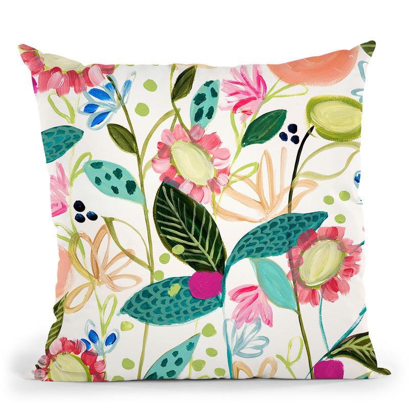 Spontaneous Throw Pillow By Carrie Schmitt - All About Vibe
