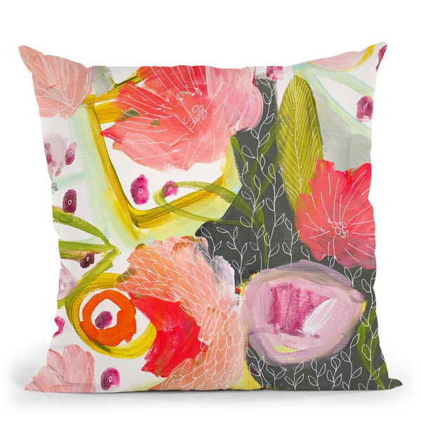 Sweet Melissa Throw Pillow By Carrie Schmitt - All About Vibe