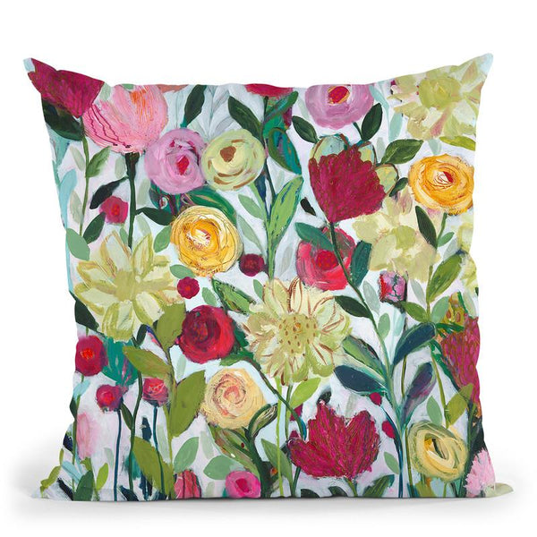Te Pertenezco Throw Pillow By Carrie Schmitt - All About Vibe
