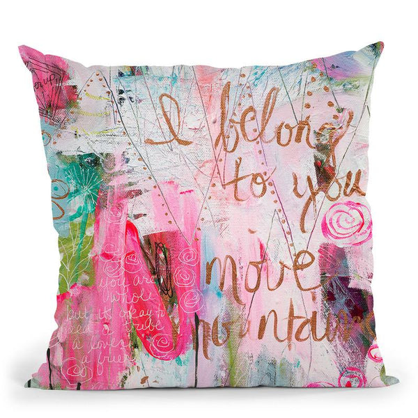 You Are Whole Throw Pillow By Carrie Schmitt - All About Vibe