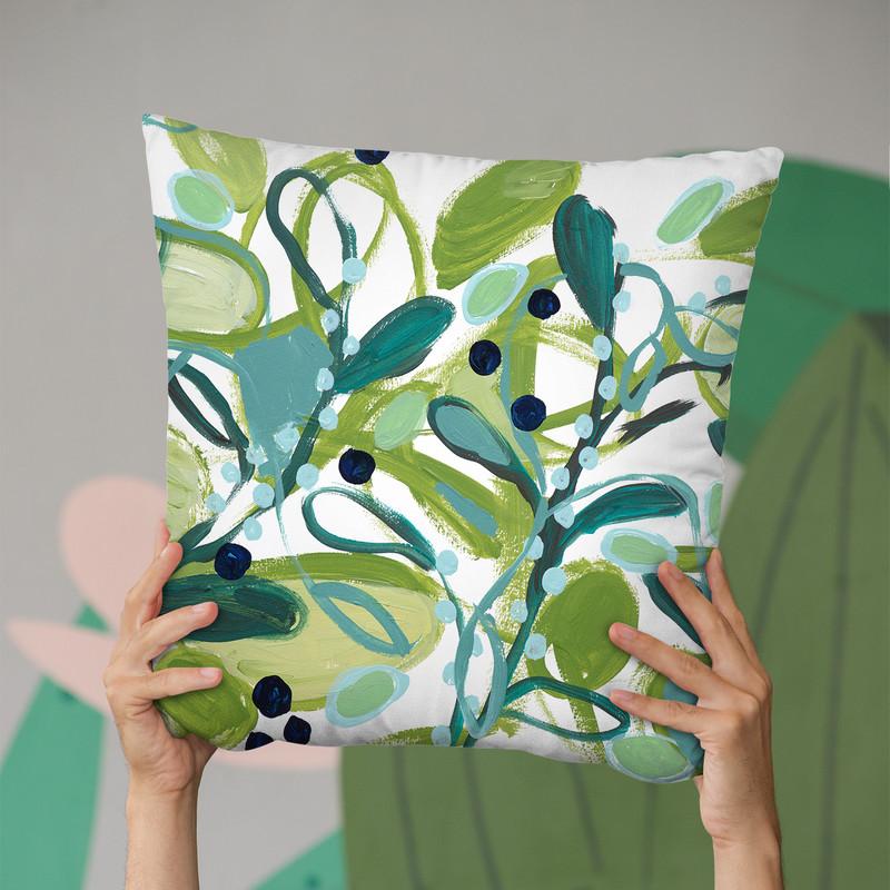 Annamieka Throw Pillow By Carrie Schmitt - All About Vibe