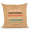 Life Is For Throw Pillow By American Flat - All About Vibe