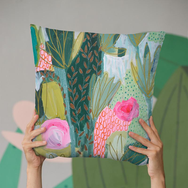 Mati'S Adventure Throw Pillow By Carrie Schmitt - All About Vibe