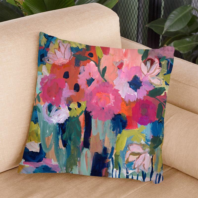 Always On My Mind Throw Pillow By Carrie Schmitt - All About Vibe