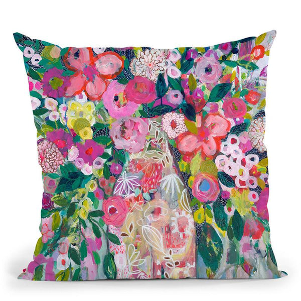 Pale Vase Throw Pillow By Carrie Schmitt - All About Vibe