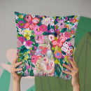 Pale Vase Throw Pillow By Carrie Schmitt - All About Vibe