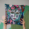 Rose Goddess Throw Pillow By Carrie Schmitt - All About Vibe