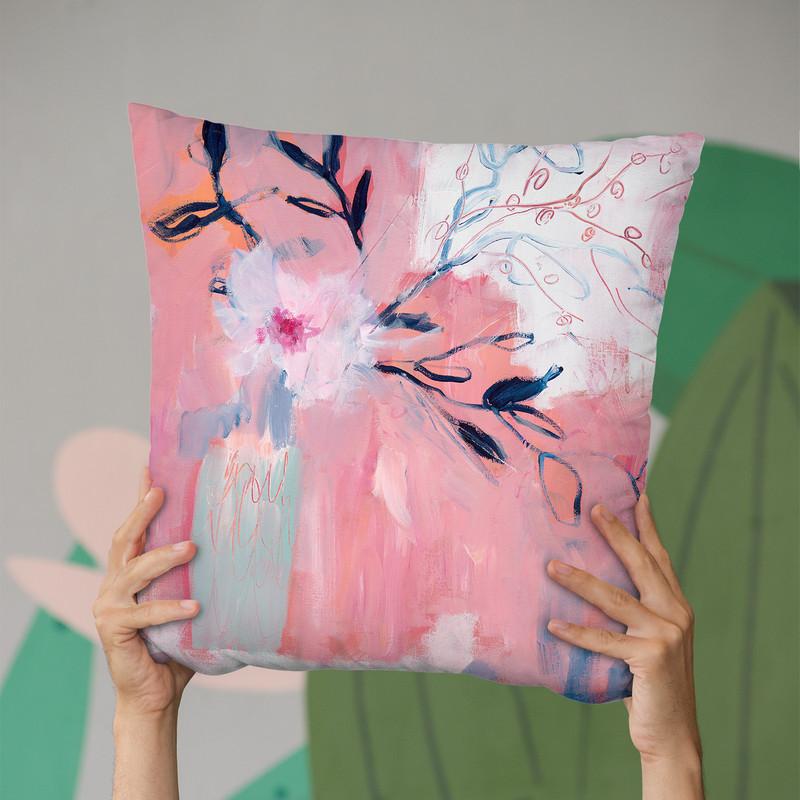 Wild And Free Throw Pillow By Carrie Schmitt - All About Vibe