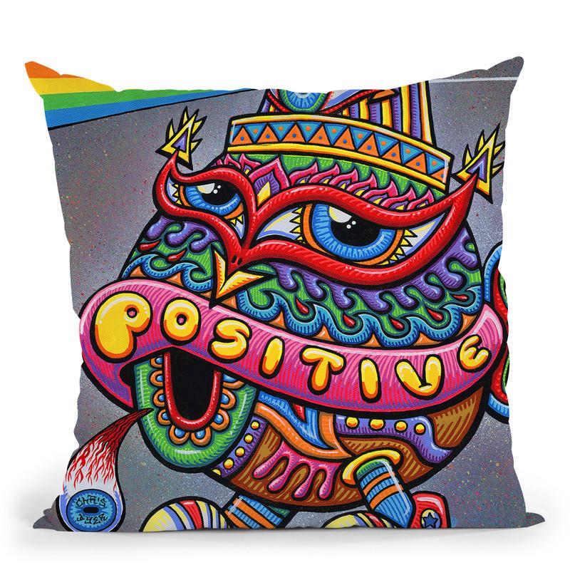 Activated Turtle Cap Throw Pillow By Chris Dyer - All About Vibe