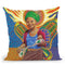 Astral Angel Throw Pillow By Chris Dyer - All About Vibe