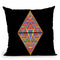 Dmt Diamond Throw Pillow By Chris Dyer - All About Vibe