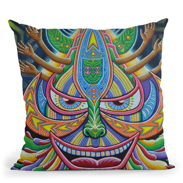 Galaktic Alchemist Throw Pillow By Chris Dyer - All About Vibe