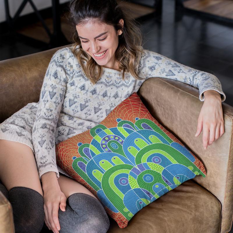 Healing Medicine Throw Pillow By Chris Dyer - All About Vibe