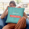 The Adventure Begins Throw Pillow By American Flat - All About Vibe
