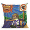 Hitchiking Hobo Throw Pillow By Chris Dyer - All About Vibe