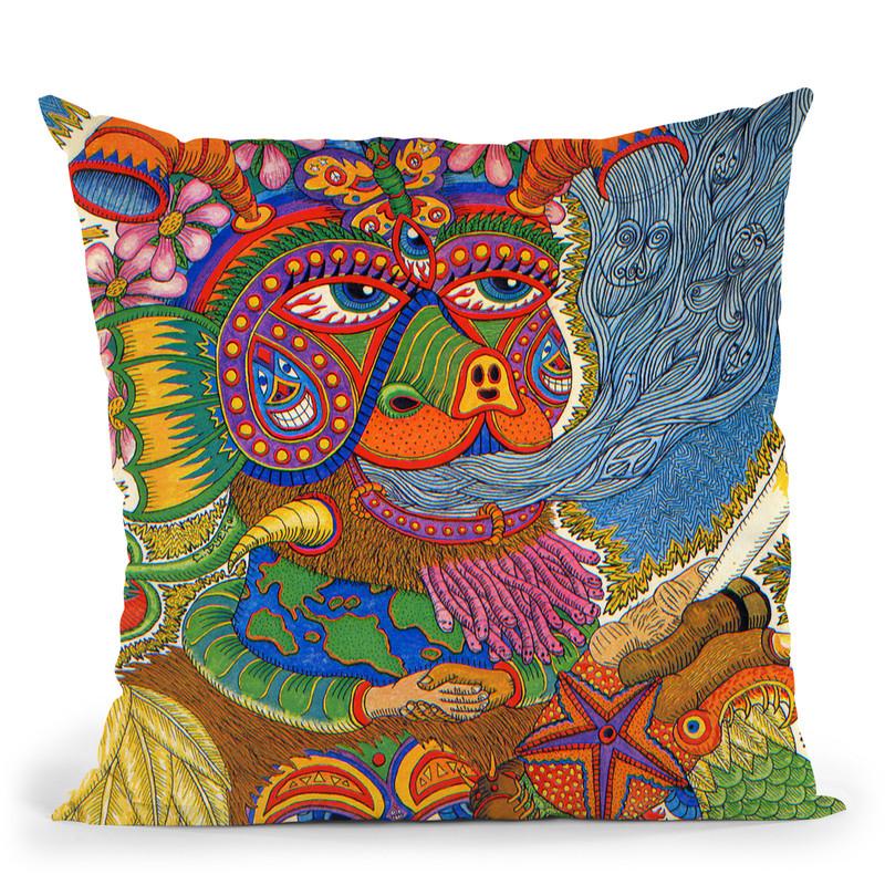 Life Throw Pillow By Chris Dyer - All About Vibe