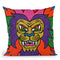Lion-I Throw Pillow By Chris Dyer - All About Vibe