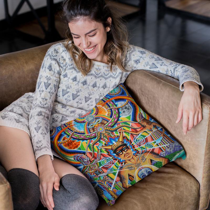 Moment Of Truth Throw Pillow By Chris Dyer - All About Vibe