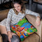 Muncher Of Mushroomland Throw Pillow By Chris Dyer - All About Vibe