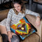 Peeling Bodies Fussion Throw Pillow By Chris Dyer - All About Vibe