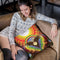 Peeling Bodies Throw Pillow By Chris Dyer - All About Vibe