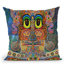 Saintart Throw Pillow By Chris Dyer - All About Vibe