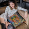 Saintart Throw Pillow By Chris Dyer - All About Vibe