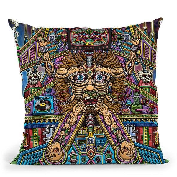 Sedated Slaveip Throw Pillow By Chris Dyer - All About Vibe