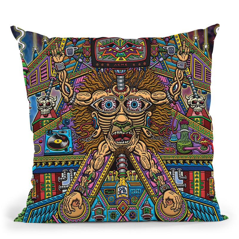 Sedated Slaveip Throw Pillow By Chris Dyer - All About Vibe