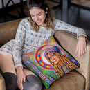 Shayana Theamaness Throw Pillow By Chris Dyer - All About Vibe