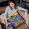 Skateboard Spirituality Throw Pillow By Chris Dyer - All About Vibe