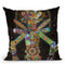 Skatebotron The Giant Robot Throw Pillow By Chris Dyer - All About Vibe