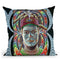 The Listener In Frame Throw Pillow By Chris Dyer - All About Vibe