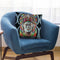 The Listener In Frame Throw Pillow By Chris Dyer - All About Vibe