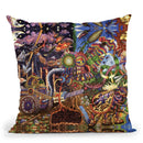 The Positive And Negative Sides Of The Bush Throw Pillow By Chris Dyer - All About Vibe