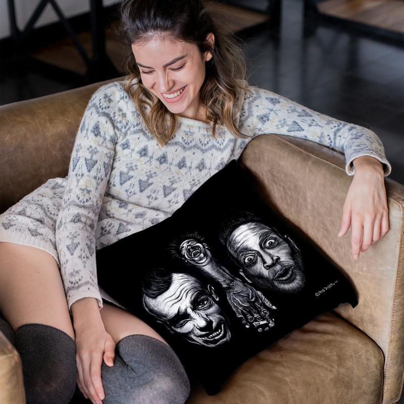 Another-Demention Throw Pillow By Chris Dyer - All About Vibe