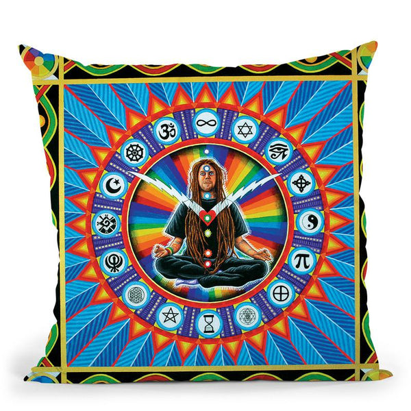 Time For Oneness Throw Pillow By Chris Dyer - All About Vibe