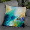 Aqua Breeze Throw Pillow By Ch Studios - All About Vibe