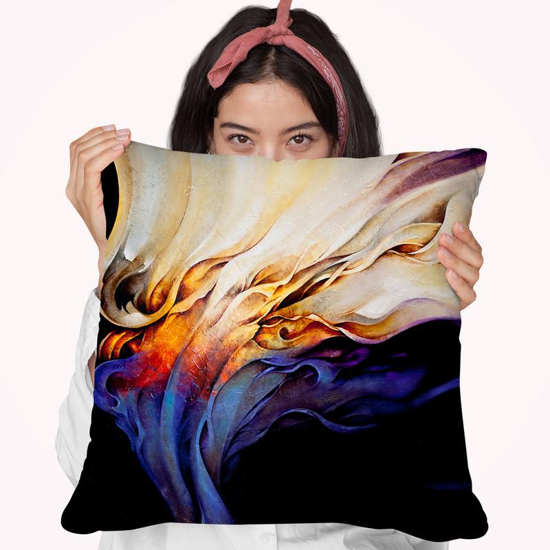 Evoke Throw Pillow By Ch Studios - All About Vibe