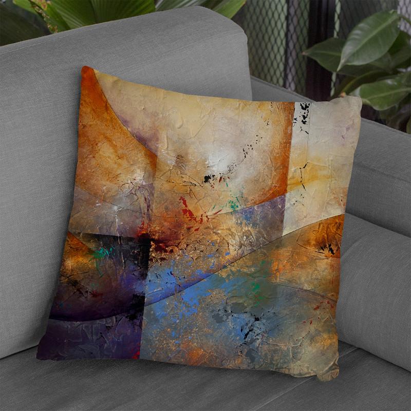 Influx Throw Pillow By Ch Studios - All About Vibe