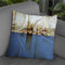 Mozart Blue Throw Pillow By Ch Studios - All About Vibe