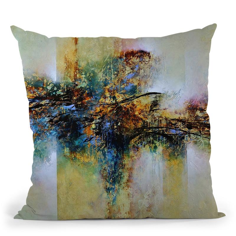 Summer Rain Throw Pillow By Ch Studios - All About Vibe