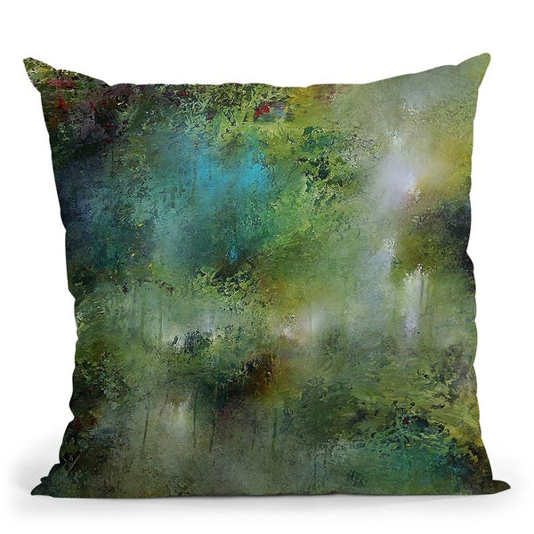 Through The Forest Throw Pillow By Ch Studios - All About Vibe