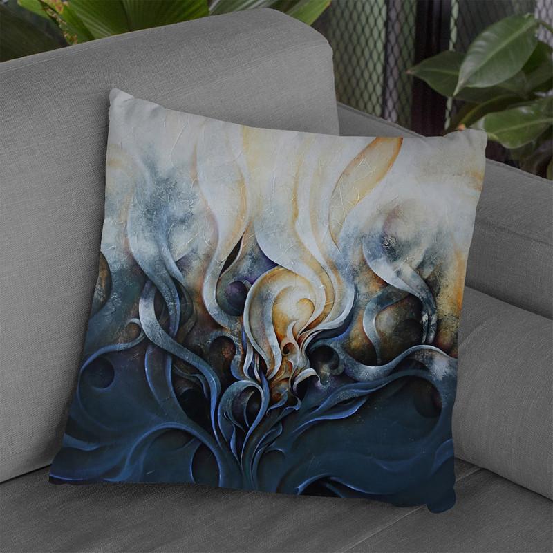 Heaven'S Whisper Throw Pillow By Ch Studios - All About Vibe
