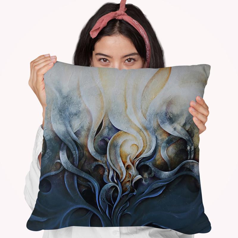 Heaven'S Whisper Throw Pillow By Ch Studios - All About Vibe