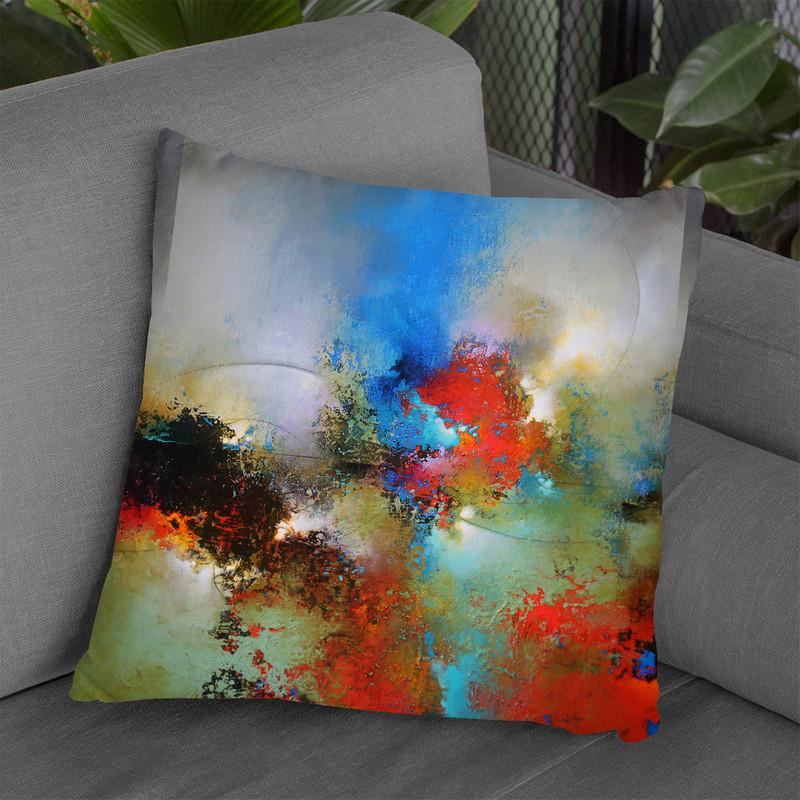 Into The Continuum 1 Throw Pillow By Ch Studios - All About Vibe