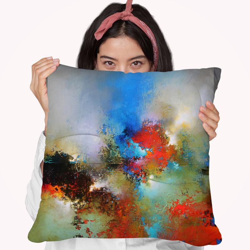 Into The Continuum 1 Throw Pillow By Ch Studios - All About Vibe