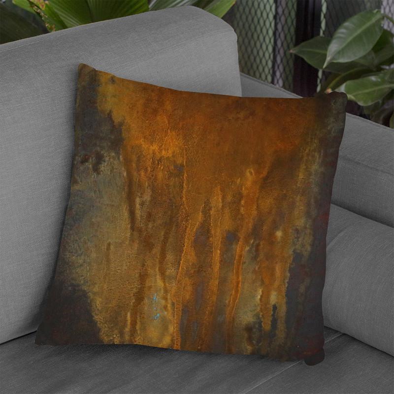 Rusted Falls 1 Throw Pillow By Ch Studios - All About Vibe