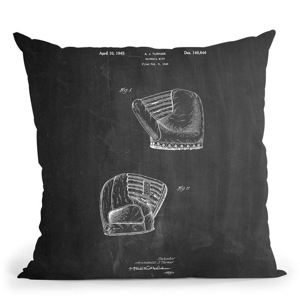 B Glove Throw Pillow By Cole Borders - All About Vibe