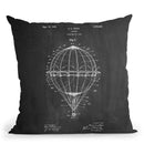 Ballon Throw Pillow By Cole Borders - All About Vibe